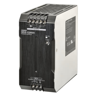 منبع تغدیه ریلی یا پاور سوییچینگ امرون مدل S8VK-C24024