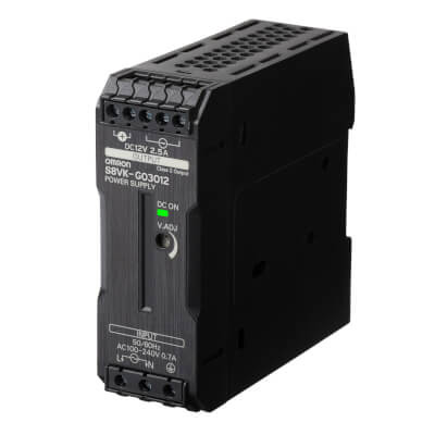 منبع تغدیه ریلی یا پاور سوییچینگ امرون مدل S8VK-G03012