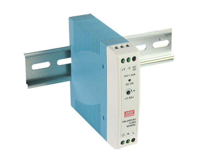 منبع تغدیه یا پاور سوییچینگ مینول MW مدل MDR-20-24