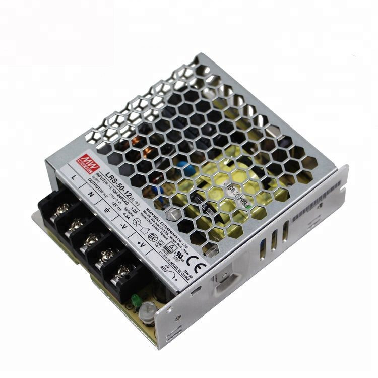 منبع تغدیه یا پاور سوییچینگ مینول MW مدل LRS-50-12