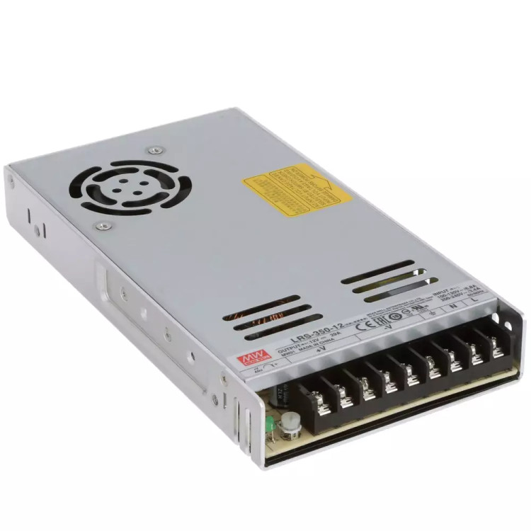 منبع تغدیه یا پاور سوییچینگ مینول MW مدل LRS-350-12