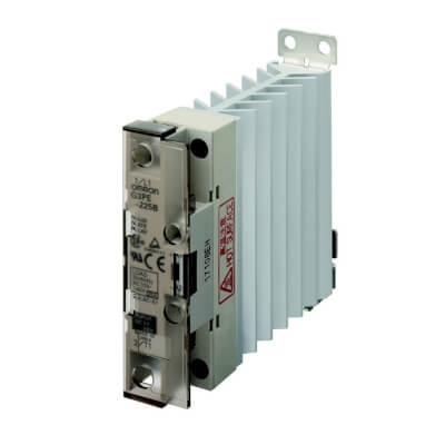 رله حالت جامد SSR هیتسینک دار تکفاز امرون مدل G3PE-225B