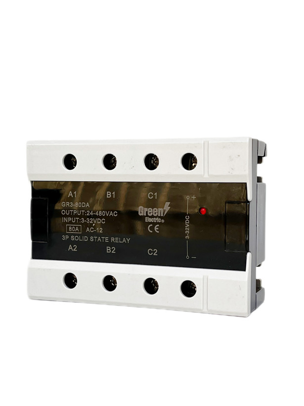 رله SSR سه فاز گرین الکتریک مدل GR3-80DA